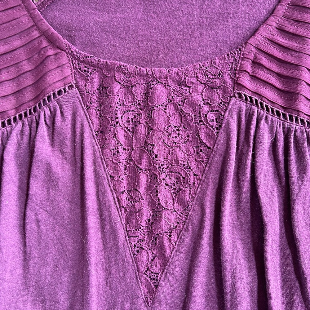 Lucky Brand plum shirt XS - Picture 3 of 8